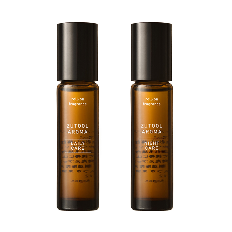 ロールオンフレグランス 頭痛ーるアロマ デイリー＆ナイトケア セット