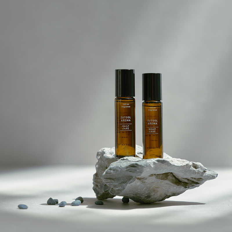 ロールオンフレグランス 頭痛ーるアロマ デイリー＆ナイトケア セット