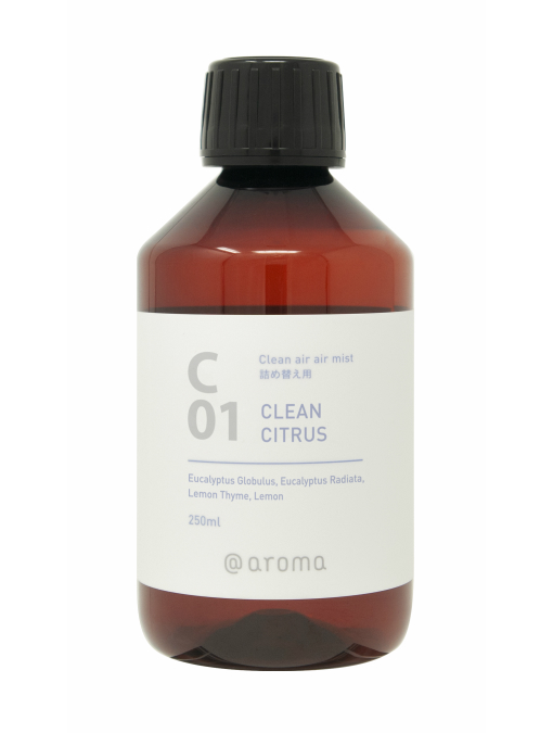 C02 クリーンミント エアミスト 詰め替え用 250mlの通販 Cat Mis アットアロマ アロマ専門通販サイト アットアロマ オンラインストア
