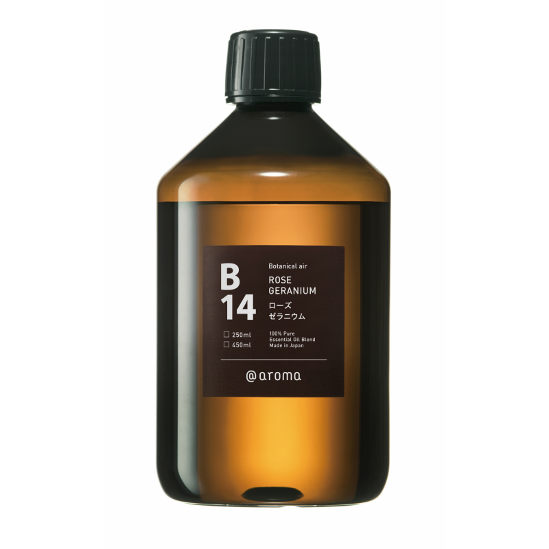 B14 ローズゼラニウム 450mlの通販 Cat Oil アットアロマ アロマ専門通販サイト アットアロマ オンラインストア