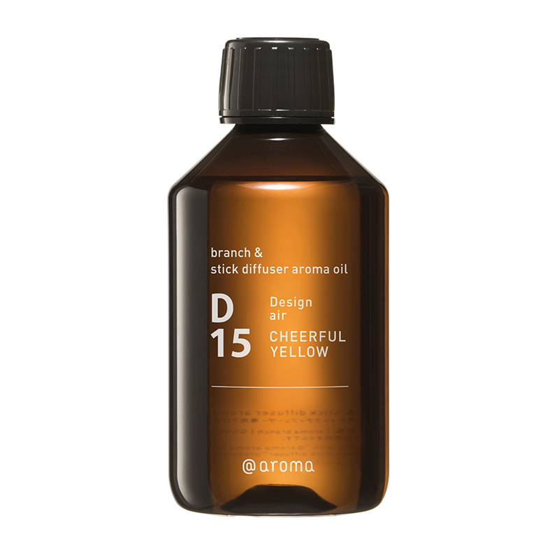 D15 チアフルイエロー ブランチ&スティックディフューザーアロマオイル 250ml