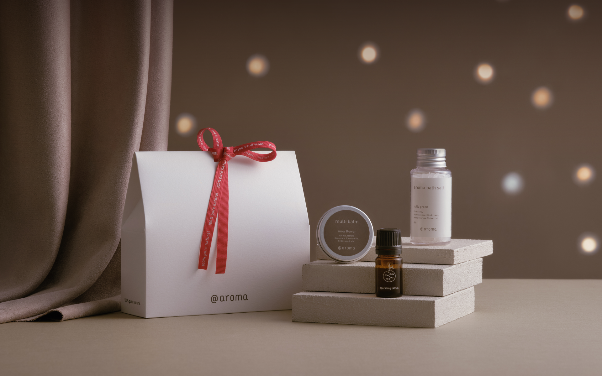 holiday aroma coffret