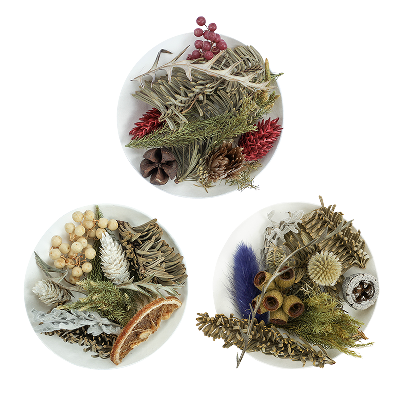 ３種のdry botanical
